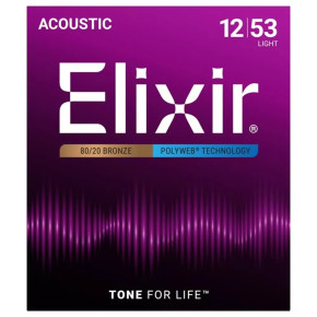 Elixir 11050 Bronze 80/20 Light 12/53 Elixir 11050 Bronze 80/20 Light 12/53