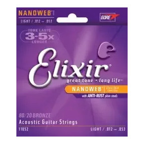 Elixir 11052 Bronze 80/20 Light 12/53 Elixir 11052 Bronze 80/20 Light 12/53
