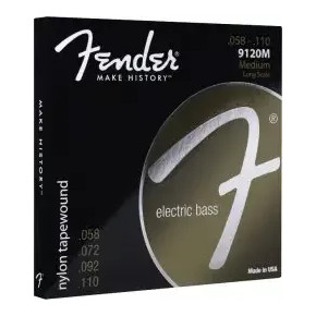 Fender 9120 Nylon Tapewound Bass Strings 58110