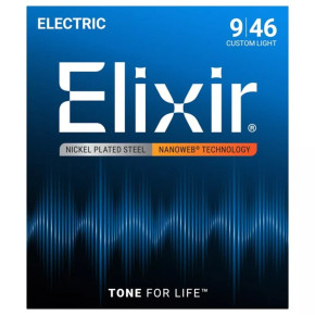 Elixir 12027 Custom Light-Hybrid 9/46 Elixir 12027 Custom Light-Hybrid 9/46