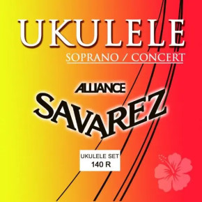 Struny pro koncertní ukulele Savarez  SA 140R - 24/34