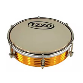 Izzo 3462AM Tamborim 06&amp;quot; Aluminium Amarelo