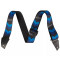 Jackson Strap Jackson Double V Black and Blue