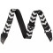 Jackson Strap Jackson Double V Black and White