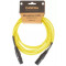 Kabel mikrofonní Cascha Standard Line Mic Cable Yellow 3m