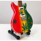 Miniatura kytary Music Legends  PPT-MK045 Bob Marley The Wailers PRS Marijuana