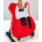 Miniatura kytary Music Legends PPT-MK184 Mark Knopfler Dire Straits Schecter Telecaster Red