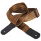 Cascha Ukulele Strap Poly-Cotton - Brown