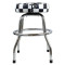 Stolička kytarová Perri's Leathers Checkered Bar Stool