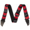 Strap Jackson Double V Black and Red